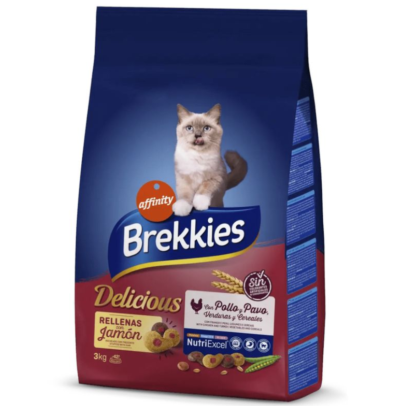 BREKKIES CAT DELICE MEAT 20kg