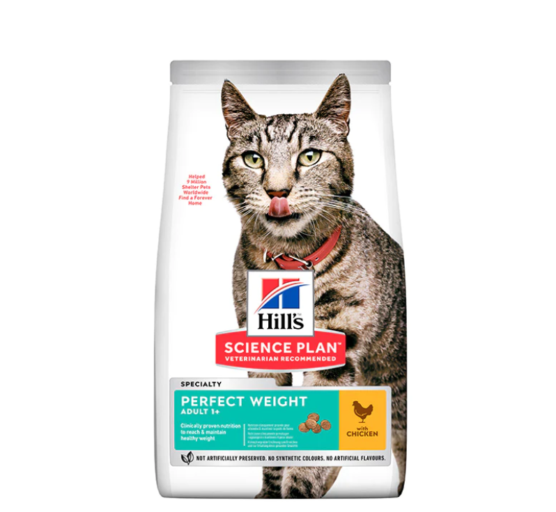 Hill's SP Adult Cat Perfect Weight Κοτόπουλο